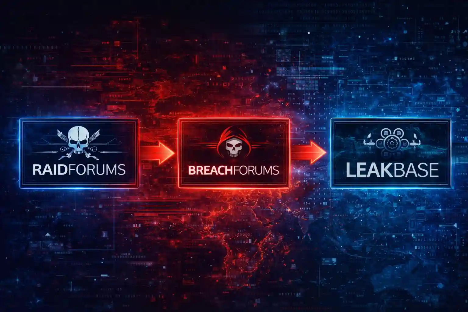 Operation LEAK law enforcement seizure banner